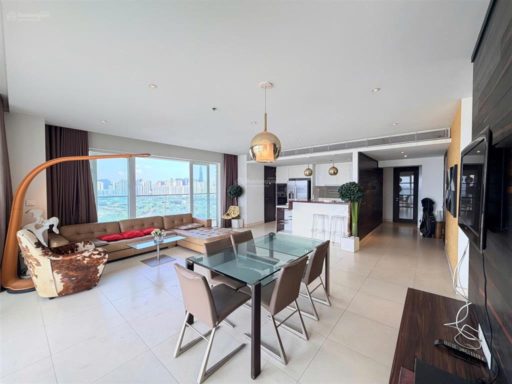 Bán căn hộ 3 phòng ngủ đảo kim cương, có sổ hồng, 180 m2, view sông sài gòn, quận 1, giá 29 tỷ