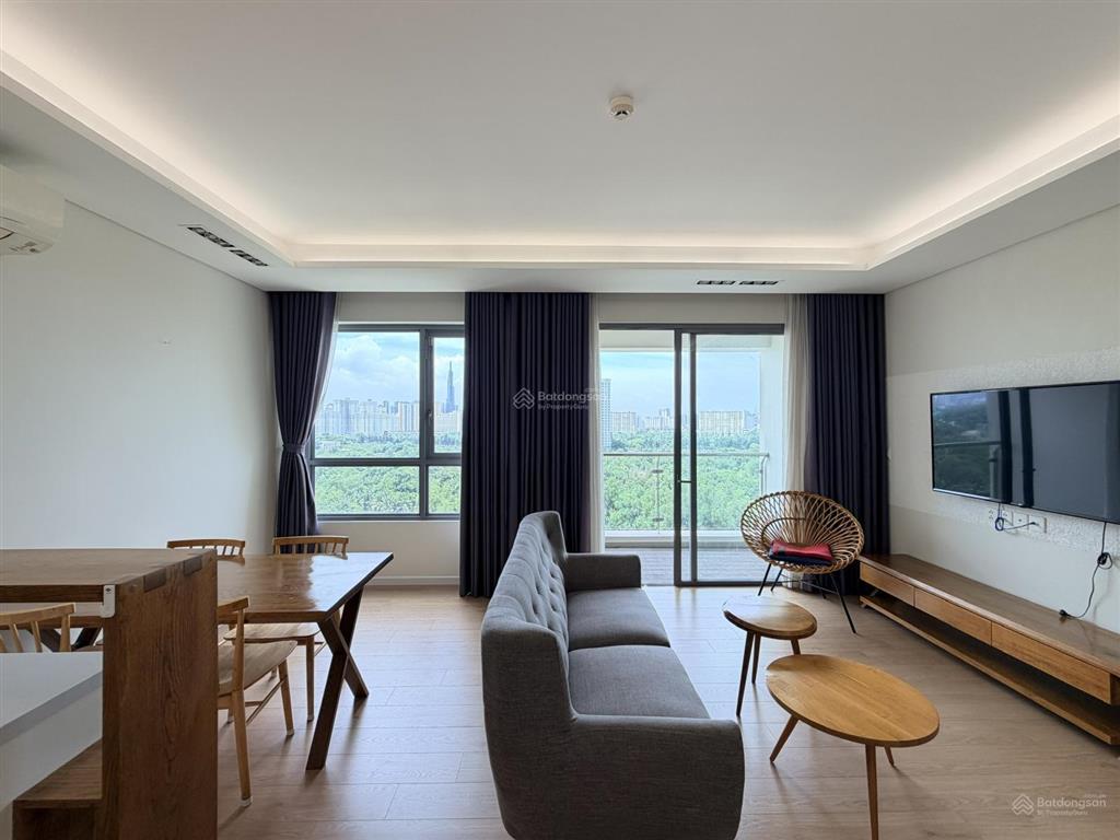Cho thuê căn hộ 2 phòng ngủ đảo kim cương, 91 m2, view sông sài gòn, quận 1, nội thất đẹp, sạch sẽ