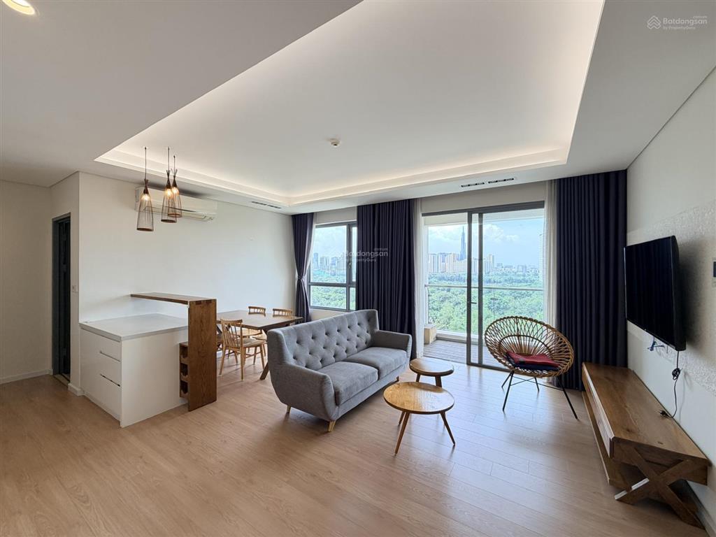 Cho thuê căn hộ 2 phòng ngủ đảo kim cương, 91 m2, view sông sài gòn, quận 1, nội thất đẹp, sạch sẽ