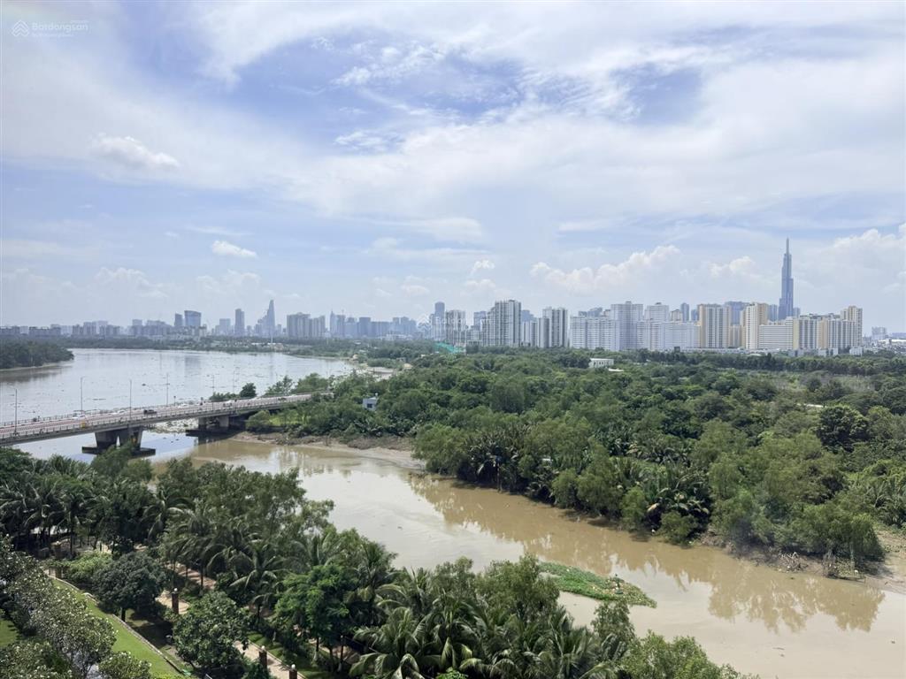 Cho thuê căn hộ 2 phòng ngủ đảo kim cương, 91 m2, view sông sài gòn, quận 1, nội thất đẹp, sạch sẽ