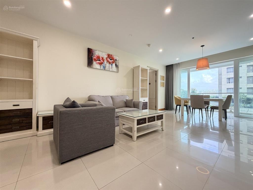 Cho thuê căn hộ 2 phòng ngủ đảo kim cương, 110m2, đầy đủ nội thất, nhà đẹp, sạch sẽ, yên tĩnh