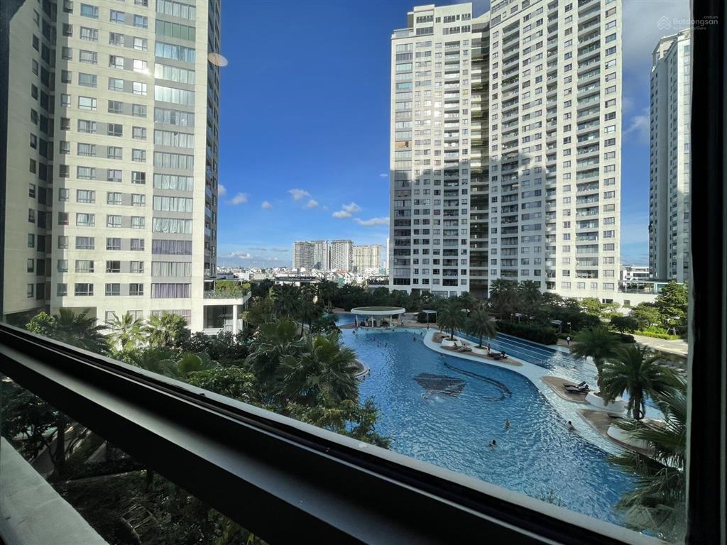Cho thuê căn hộ 2 phòng ngủ đảo kim cương, 89 m2, view hồ bơi, nội thất đầy đủ, 25 triệu/tháng