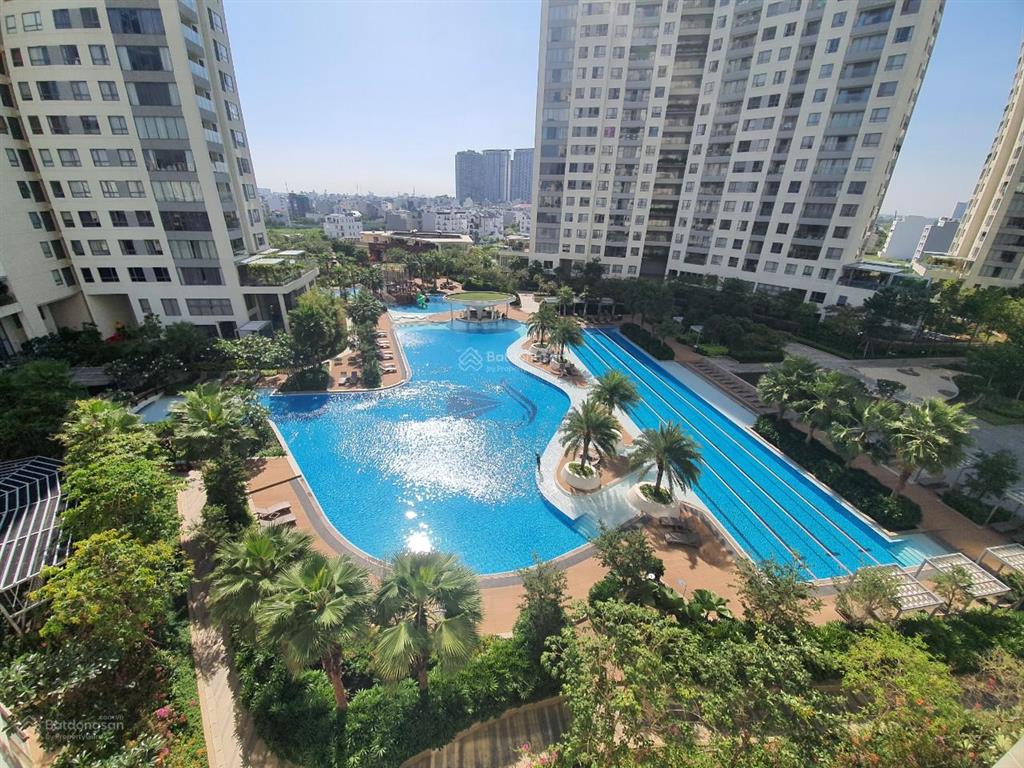 Cho thuê căn hộ 2 phòng ngủ đảo kim cương, 89 m2, view hồ bơi, nội thất đầy đủ, 25 triệu/tháng