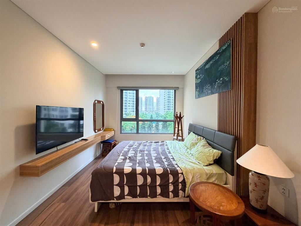 Cho thuê căn hộ 3 phòng ngủ đảo kim cương, 117 m2, view sông sài gòn, quận 1, giá 43,5 triệu/tháng
