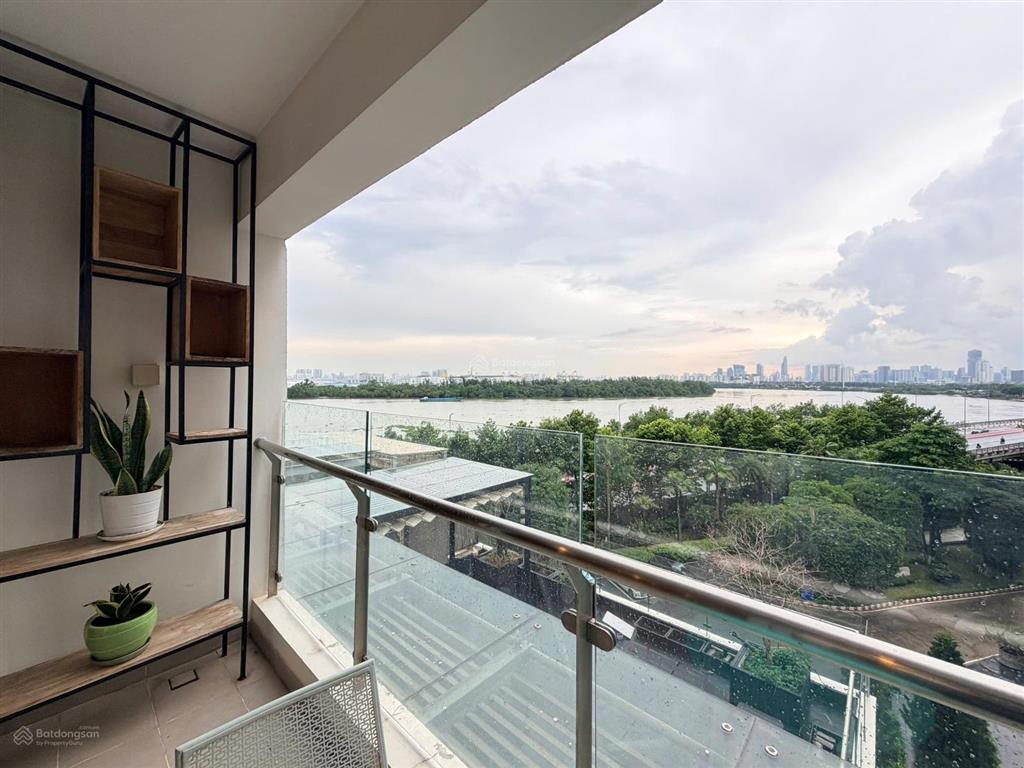 Cho thuê căn hộ 3 phòng ngủ đảo kim cương, 117 m2, view sông sài gòn, quận 1, giá 43,5 triệu/tháng