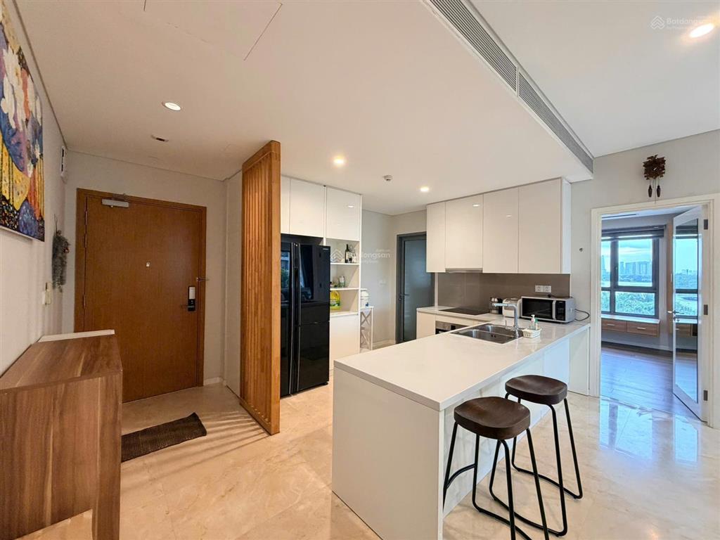 Cho thuê căn hộ 3 phòng ngủ đảo kim cương, 117 m2, view sông sài gòn, quận 1, giá 43,5 triệu/tháng