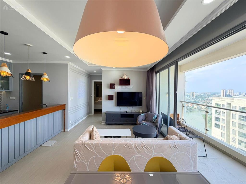 Cho thuê căn hộ 2 phòng ngủ đảo kim cương, nội thất đẹp, 87 m2, giá thuê 26 triệu/tháng