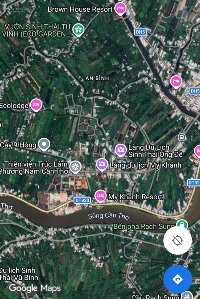 Bán đất chính chủ phường an bình cần thơ gần khu du lịch ông đề có thổ cư,đất rộng nền đẹp, giá tốt