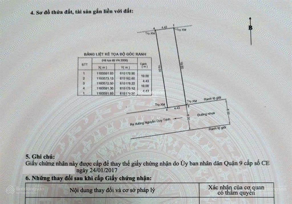 Bán đất phú hữu quận 9, sổ hồng riêng, đất đẹp 84,2m2 công chứng giao dịch ngay (0989 373 ***)