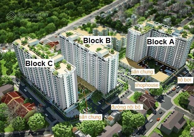Bán căn hộ block a chung cư bộ công an quận 2 cũ, dt 68,7 73m, sổ hồng, 2pn, view đẹp