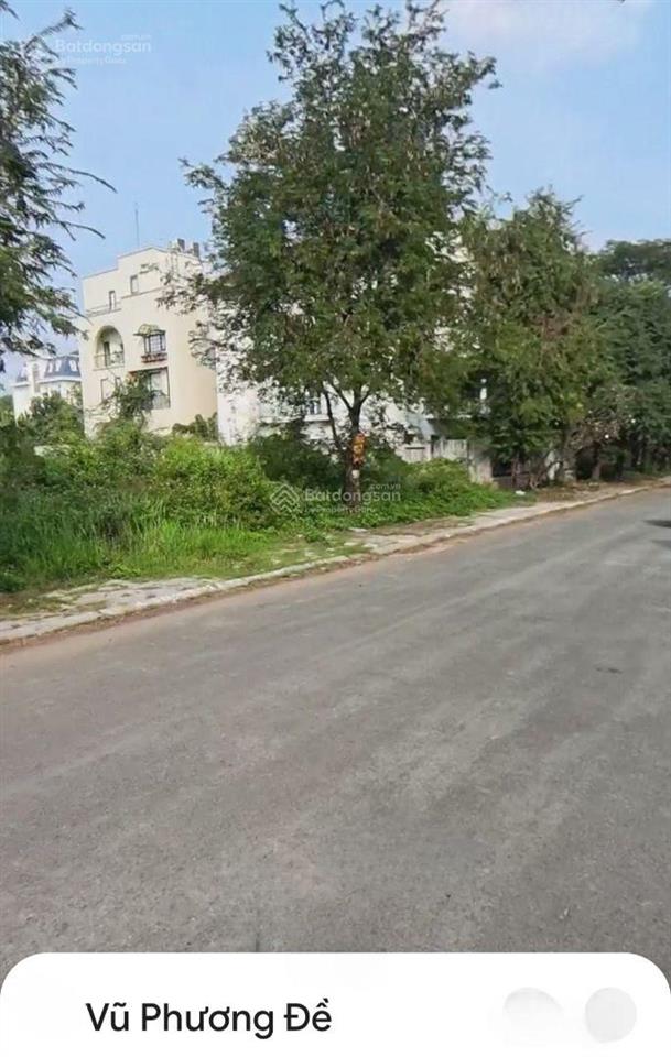 Bán nhanh nền lô c biệt thự đơn lập mt vũ phương đề  thủ thiêm villa q2, diện tích 13,5x25,1m