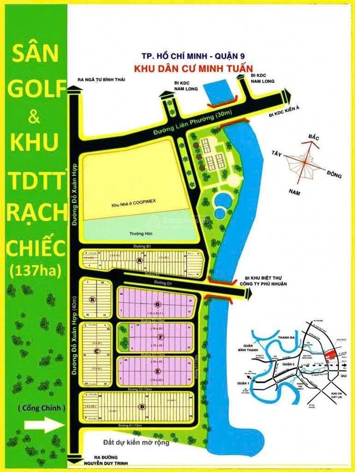 Bán lô đất nhà phố hoàng anh minh tuấn đối diện global giá 11 tỷ