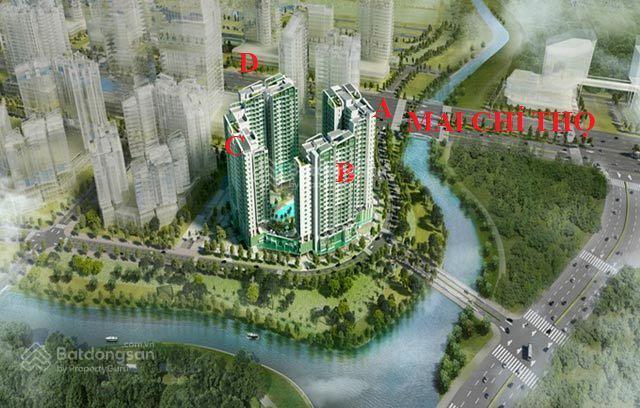 Cho thuê căn hộ sadora, 2 phòng ngủ, 82,3m2, full nội thất