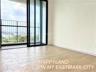 Cho thuê ch view sông 96m2 = 3pn + 3wc mt eastmark city, trống hoặc full nội thất đẹp 8 triệu/th
