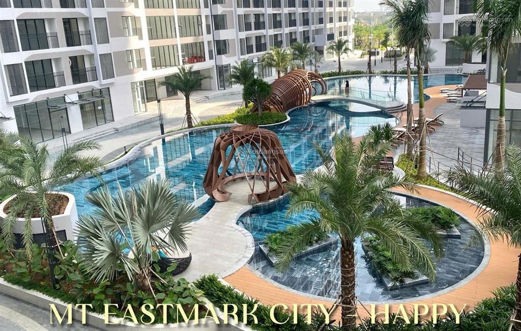 Cho thuê ch view sông 96m2 = 3pn + 3wc mt eastmark city, trống hoặc full nội thất đẹp 8 triệu/th