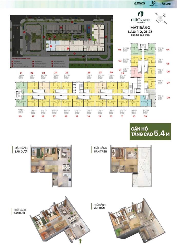 Chính chủ bán duplex citigrand, 3 tỷ 950 sd 80m2, 3pn 2wc, ngay trung tâm q2   0938 783 ***