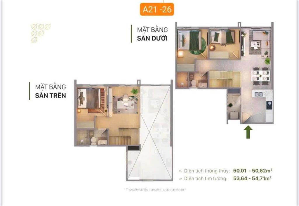 Chính chủ cần bán nhanh duplex citi grand  cuối 2026 nhận nhà, dtsd 80m2