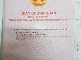 Chính chủ cần bán căn hộ man thiện, 40m2  1pn, gần hơn vinhomes q9 quá rẻ 2tỷ,  0909 937 ***