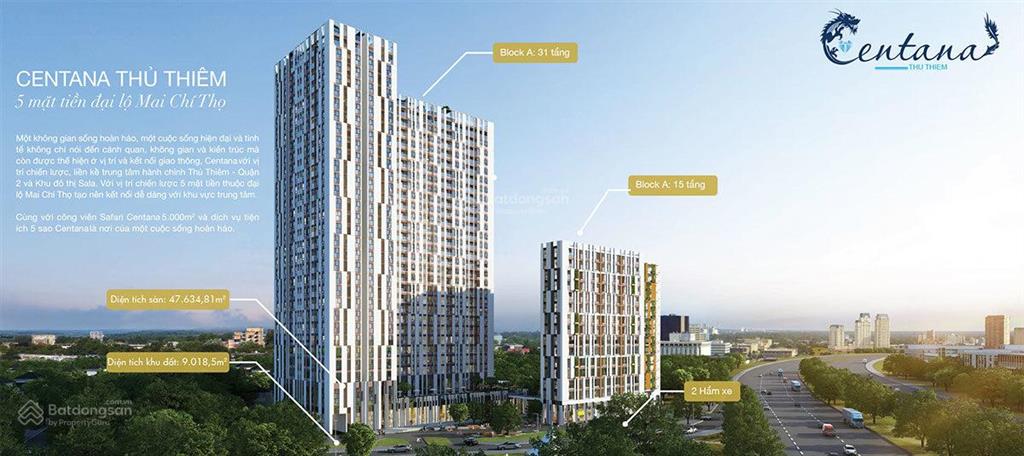 Cho thuê centana q2 tiện mở vp, cty 55m2 giá 10 triệu/tháng