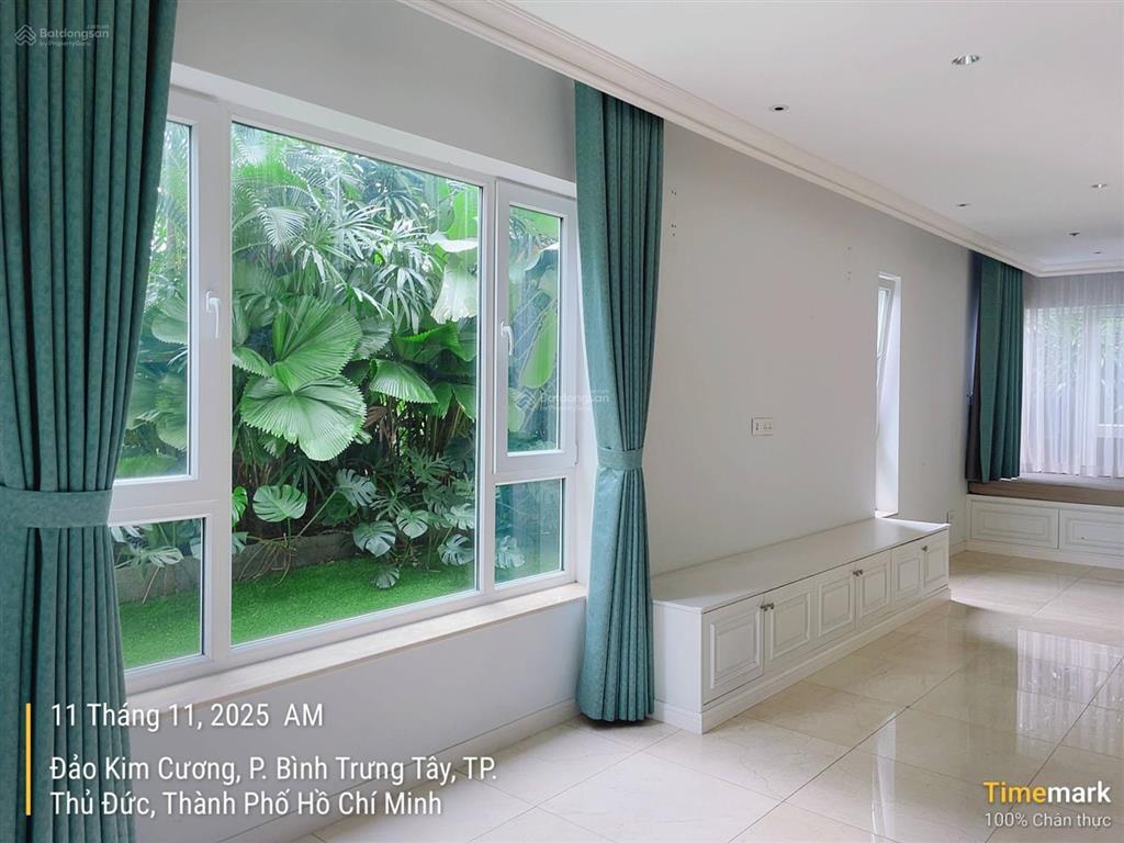 Hàng hiếm garden villa đảo kim cương 458m2 4pn view sông, công viên rất đẹp, chỉ 70 tỷ