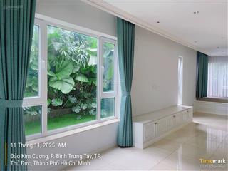 Hàng hiếm garden villa đảo kim cương 458m2 4pn view sông, công viên rất đẹp, chỉ 70 tỷ