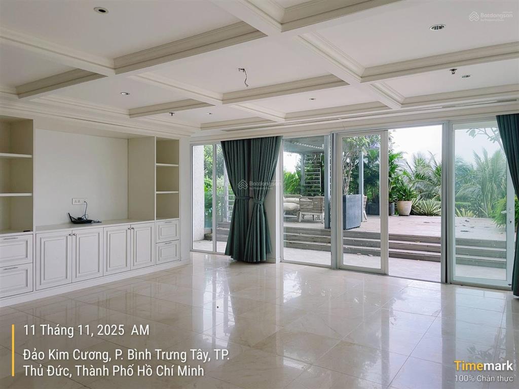 Hàng hiếm garden villa đảo kim cương 458m2 4pn view sông, công viên rất đẹp, chỉ 70 tỷ