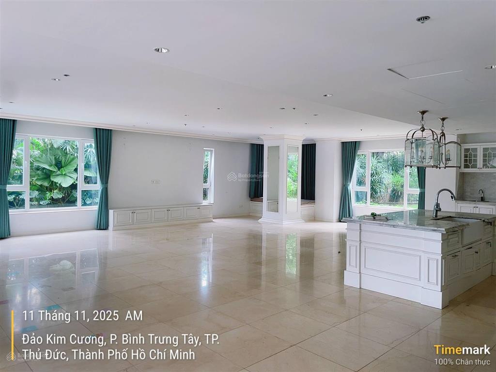 Hàng hiếm garden villa đảo kim cương 458m2 4pn view sông, công viên rất đẹp, chỉ 70 tỷ