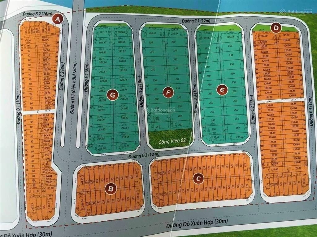 Bán đất kdc hoàng anh minh tuấn đường 20m, dt 5x21,5m giá rẻ