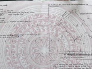 Bán lô đất 4862.3m2 đường bê tông rộng ngay gần huyện cẩm mỹ đồng nai giá cực ngộp 2 tỷ
