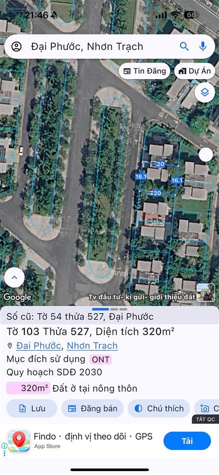 Song lập 320m2, đường 60m, full nội thất, 22 tỷ   0913 978 ***