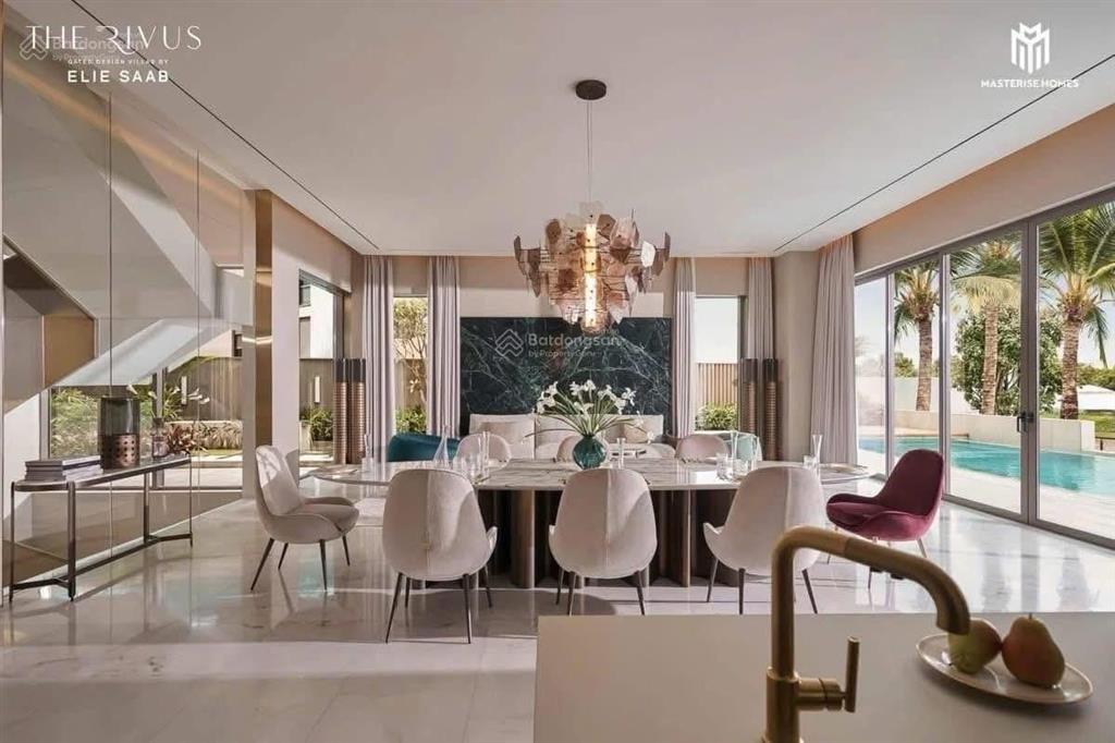 Dinh thự the rivus siêu sang 1000m2 369tỷ  bán đảo tỷ phú thiết kế may đo từ elie saab