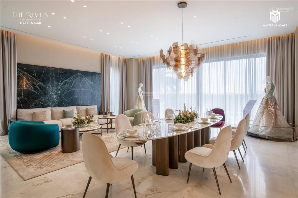 Dinh thự the rivus siêu sang 1000m2 369tỷ  bán đảo tỷ phú thiết kế may đo từ elie saab