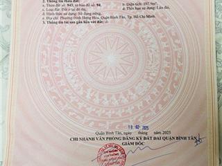 Bán đất ở đô thị tại phường bình hưng hoà, bình tân ( cũ), hẻm ô tô, thích hợp xây trọ. 0976 940 ***