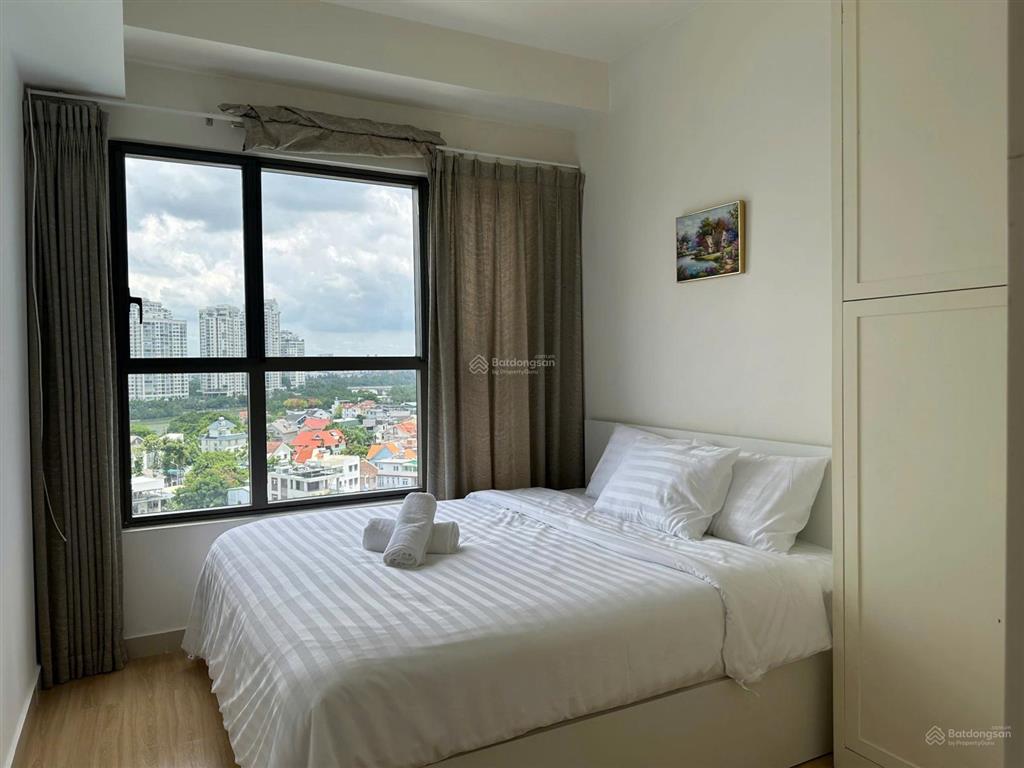 Cho thuê 1pn full nội thất, nhà mới 90% the sun avenue, view sông và đảo kim cương, chỉ 16tr/tháng