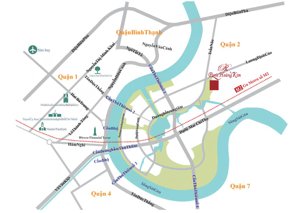Bán căn 3pn tầng 7 paris hoàng kim, thủ thiêm, căn hộ đã có thông báo làm sổ hồng.vietinbank ht 70%