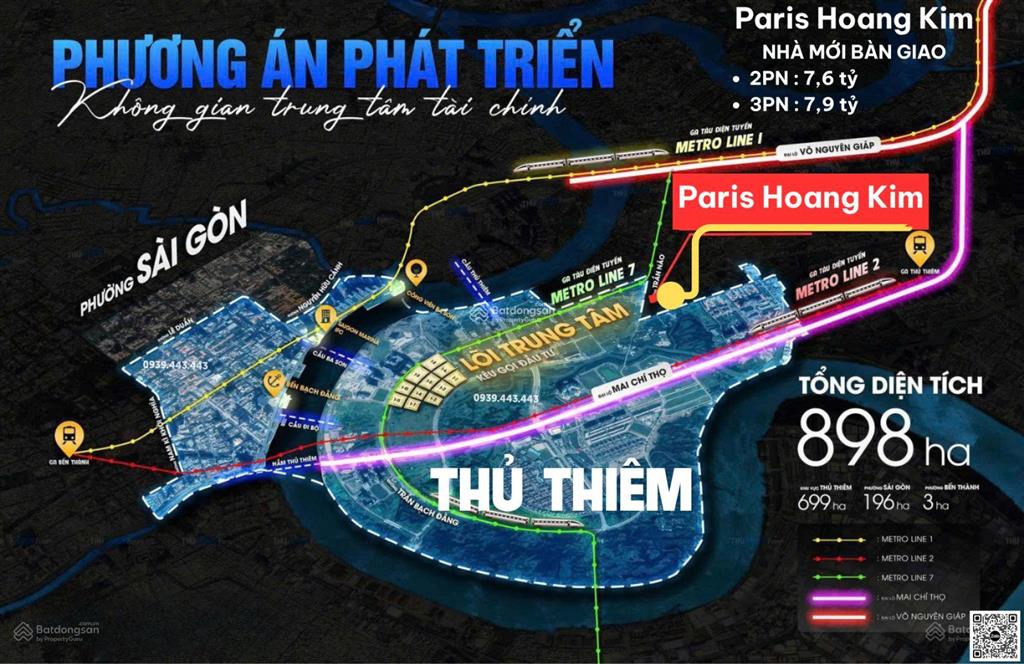 Cạnh thủ thiêm bán tầng 7, tháp a 3pn giá 7,9tỷ nhà mới 100%  suất mua từ chủ đầu tư, xem nhà dễ.