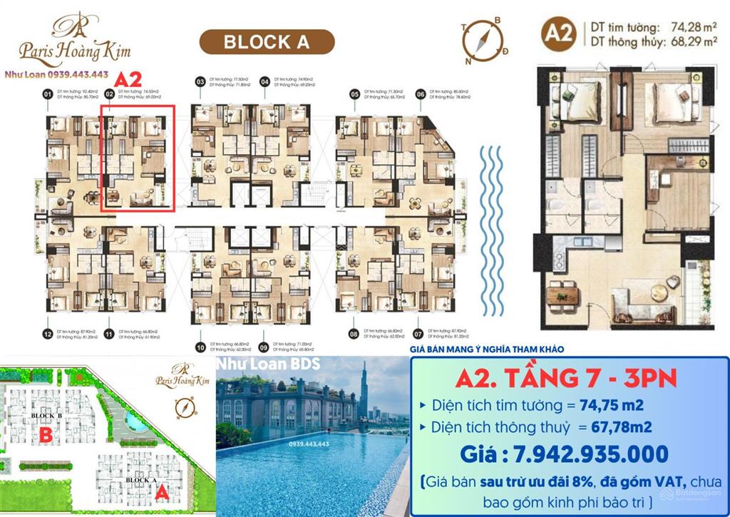 Cạnh thủ thiêm bán tầng 7, tháp a 3pn giá 7,9tỷ nhà mới 100%  suất mua từ chủ đầu tư, xem nhà dễ.