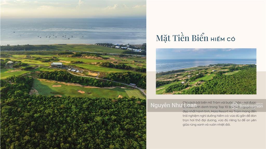 Biệt thự biển hồ tràm để ở/cho thuê  15tỷ8/250m2, giao nhà 2027, sổ hồng riêng, sân bay long thành