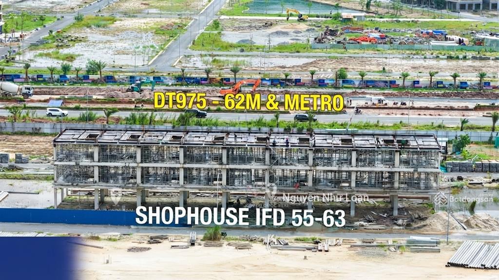Trục đt975 rộng 62m shophouse lâu dài phú quốc chỉ từ 6 tỷ  giao nhà 2029, kết nối tuyến metro,