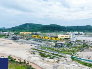 Trục đt975 rộng 62m shophouse lâu dài phú quốc chỉ từ 6 tỷ  giao nhà 2029, kết nối tuyến metro,