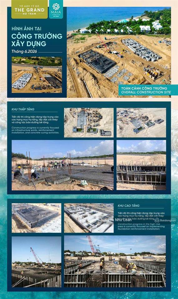 Maia hồ tràm by fusion căn hộ giá 2,382 tỷ. thanh toán 1,1 tỷ nhận nhà năm 2027. để ở hoặc cho thuê