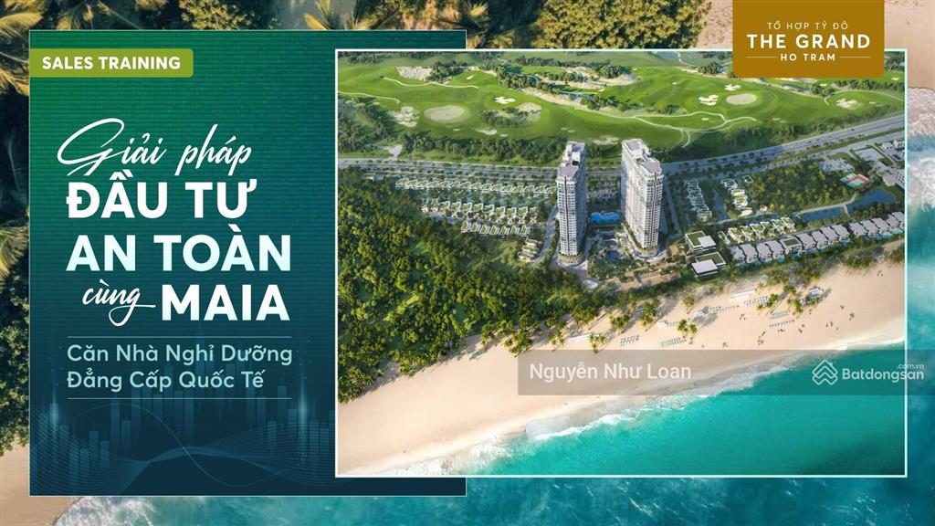 Maia hồ tràm by fusion căn hộ giá 2,382 tỷ. thanh toán 1,1 tỷ nhận nhà năm 2027. để ở hoặc cho thuê