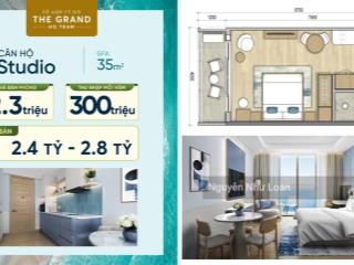 Maia hồ tràm by fusion căn hộ giá 2,382 tỷ. thanh toán 1,1 tỷ nhận nhà năm 2027. để ở hoặc cho thuê
