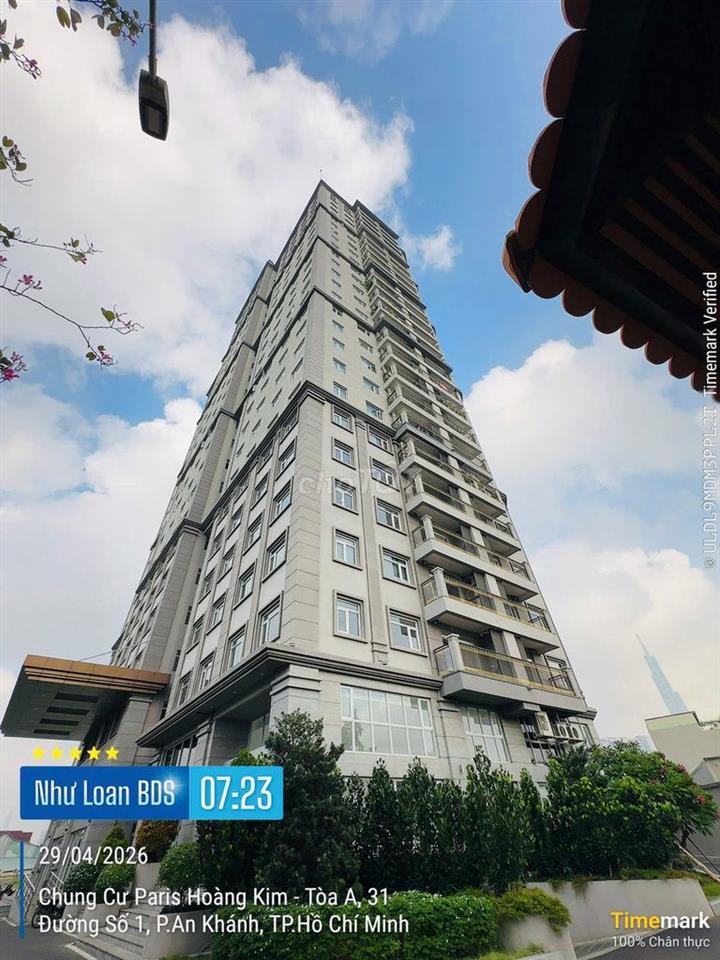 Suất CĐT PARIS HOANG KIM LK THỦ THIÊM- 100m2 CĂN HỘ MỚI 3PN 2WC  11 tỷ