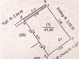 Bán nhà 4 tầng 1 tum sổ đỏ chính chủ 2 mặt ngõ to.