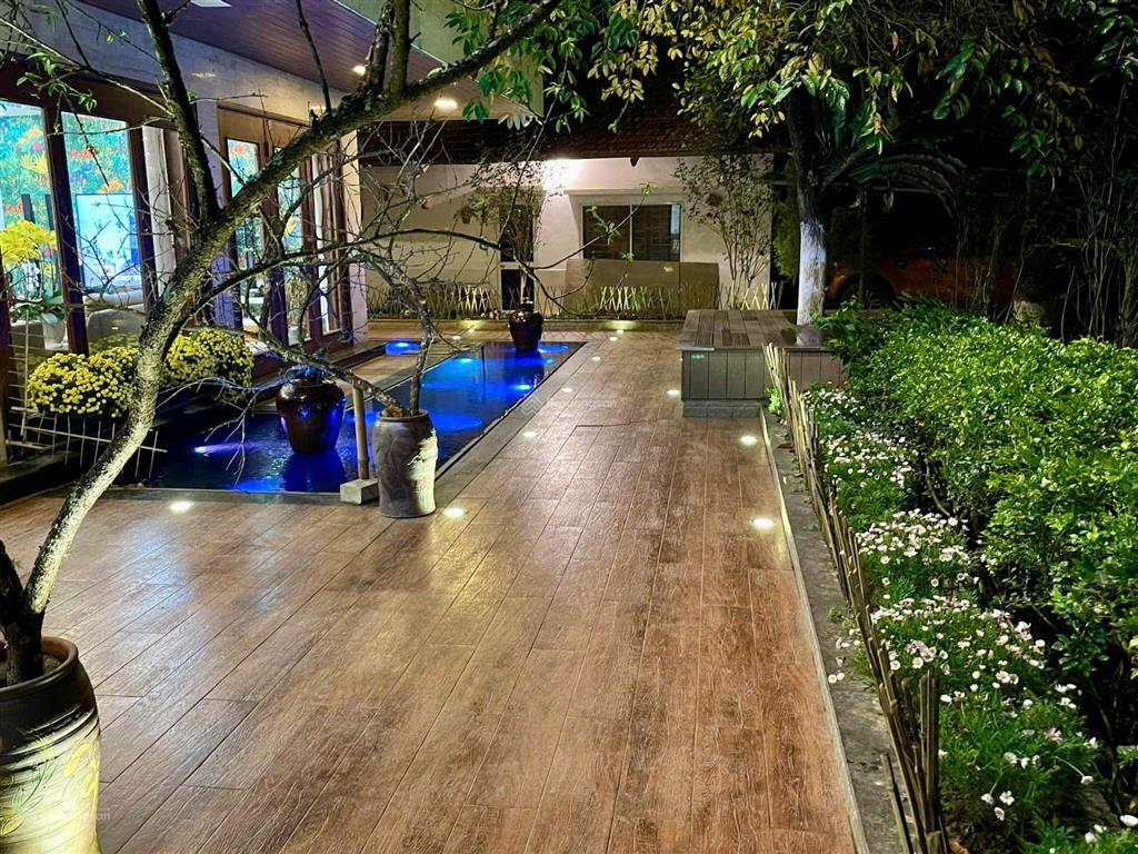 Bán villa nghỉ dưỡng tại đường nam viên, thạch thất, hà nội.