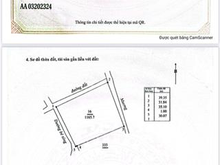 Quá rẻ 1165m2 đất full thổ cư , khu an toàn , gần chợ giá đầu tư  0369 046 *** lợi(zalo)