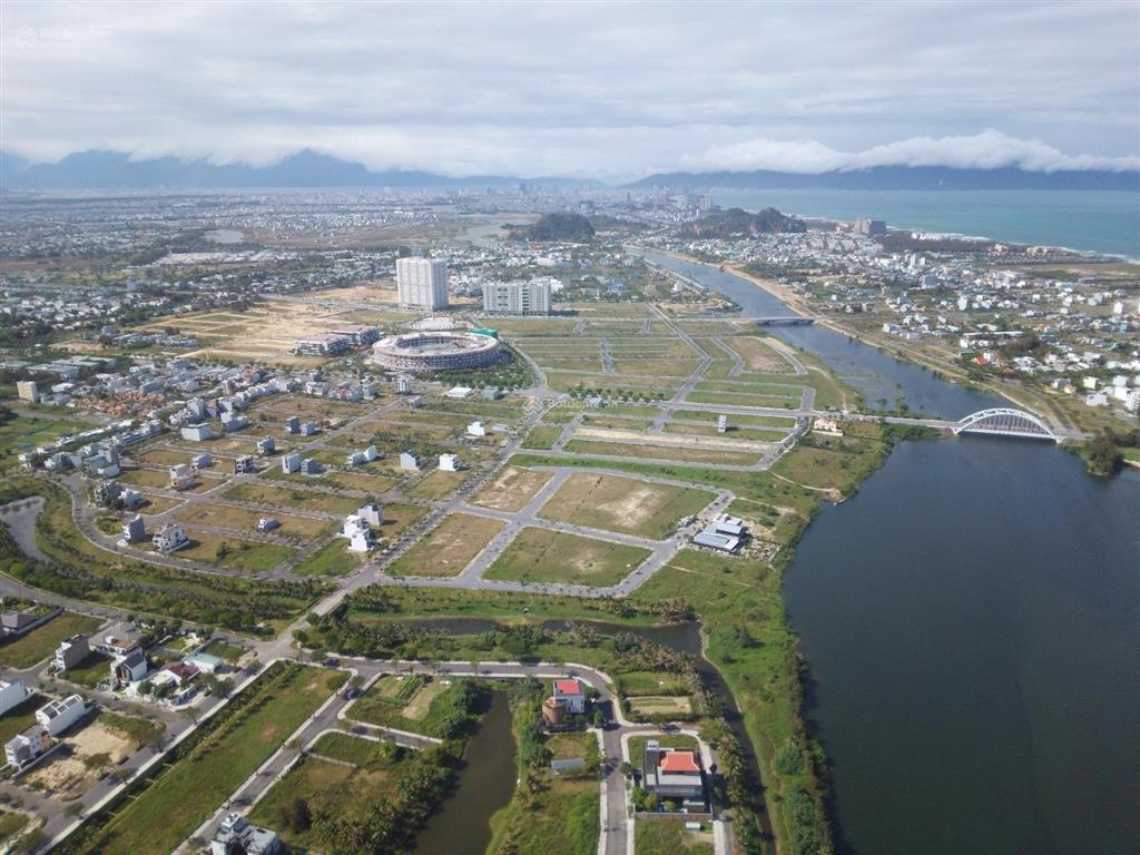 Hàng hiếm đất biệt thự view sông và sân golf fpt đà nẵng tặng 1000m2 đất lưu không