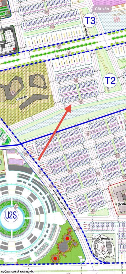 Bán đất t2 view kênh sát chung cư fpt plaza 4 bán lỗ 800tr