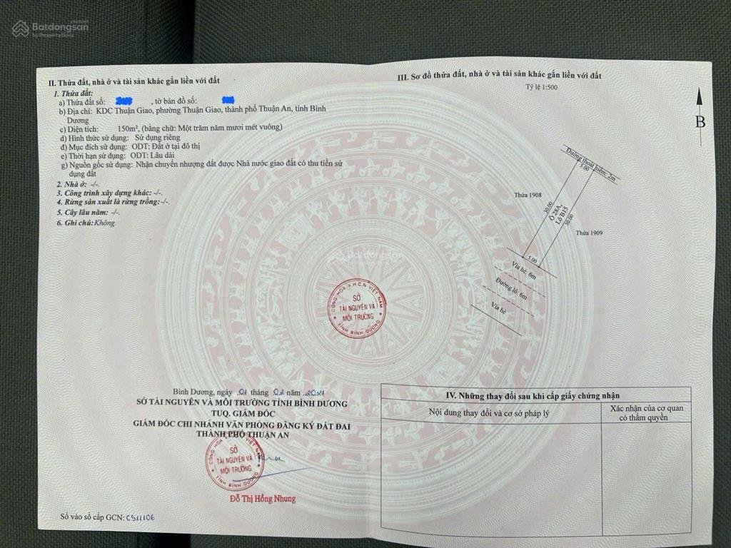 Bán nhà kdc thuận giao, thuận an